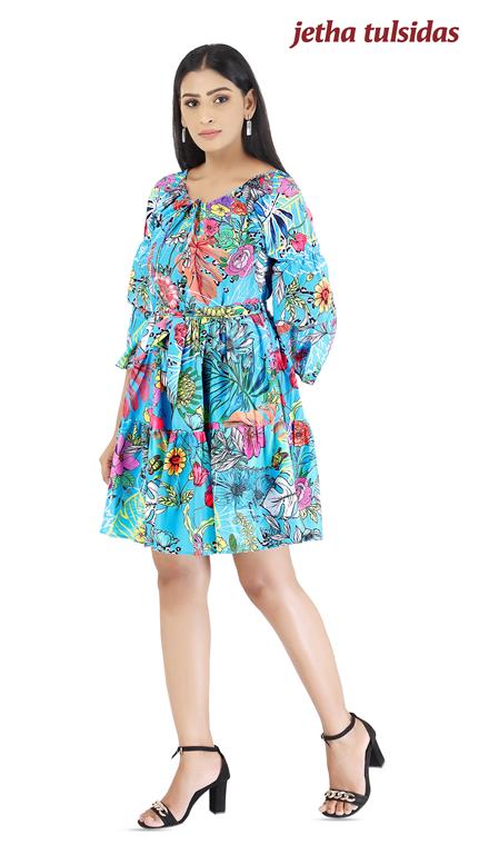 WOMEN WESTERN-SHORT DRESS